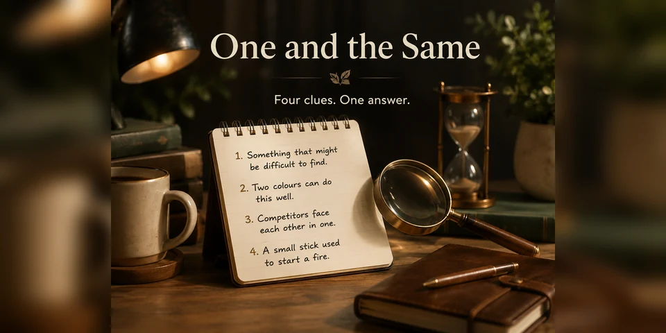 One and the Same puzzle preview